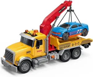 Rescue Tow Truck Toy Large,1/18 Boy Toy for Age 4   Year Old,15"