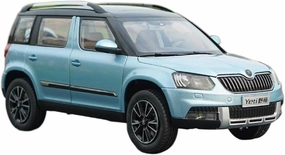 Resin Car Vehicle Model 1 18 Fit for Skoda Yeti Off-Road Vehicle Diecast Scale Alloy Car Model Static Display Adult Collection Toys Festive Deluxe Gift (Color : D)