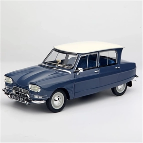 Resin Car Vehicle Model Fit for Citroen Ami 6 1 18 Alloy Retro Classic Car Model Adult Souvenirs Collectible Display Festive Deluxe Gift