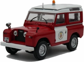 Resin Car Vehicle Model Fit for Land Rover II 1 43 Fire Truck Alloy Car Model Metal Toy Vehicle Collectibles Decoration Festive Deluxe Gift