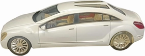 Resin Car Vehicle Model Fit for Mercedes-Benz F700 Concept 2007 1 43 White Alloy Car Model Crafts Decoration Gift Festive Deluxe Gift