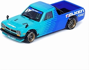Resin Car Vehicle Model Fit for Nissan Sunny HAKOTORA FALKEN Tires Concept Livery 1 64 Diecast Alloy Car Model Gifts Collection Festive Deluxe Gift, ZMAOAZ200510103