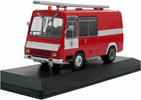 Resin Car Vehicle Model Fit for Pegaso SAVA Cosmos 1973 1 43 Fire Truck Alloy Car Model Decoration Display Toy Festive Deluxe Gift