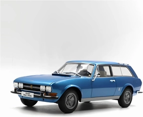 Resin Car Vehicle Model Fit for Peugeot 504 Break Riviera 1971 1 18 Resin Tourism Classic Car Model Souvenir Decoration Gifts Festive Deluxe Gift
