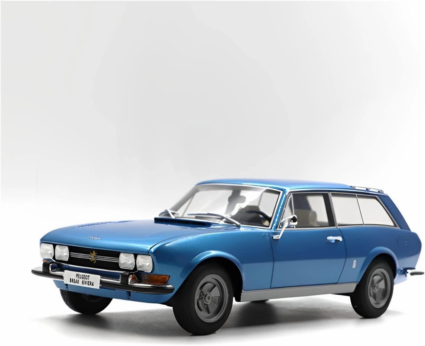 Resin Car Vehicle Model Fit for Peugeot 504 Break Riviera 1971 1 18 Resin Tourism Classic Car Model Souvenir Decoration Gifts Festive Deluxe Gift