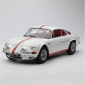 Resin Car Vehicle Model Fit for Renault Alps A110 1600S 1971 1 18 Alloy Classic Car Model Collectible Display Boutique Ornaments Festive Deluxe Gift
