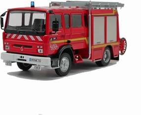 Resin Car Vehicle Model Fit for Renault VI S 150 1 43 Fire Truck Alloy Car Model Metal Vehicle Toy Ornaments Boys Gifts Festive Deluxe Gift