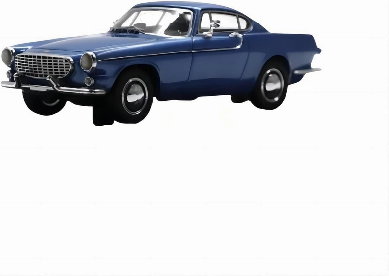 Resin Car Vehicle Model Fit for Volvo P1800 1 43 Classic Car Coupe Diecast Resin Model Retro Static Ornament Adult Collectible Gift Festive Deluxe Gift