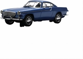 Resin Car Vehicle Model Fit for Volvo P1800 1 43 Classic Car Coupe Diecast Resin Model Retro Static Ornament Adult Collectible Gift Festive Deluxe Gift