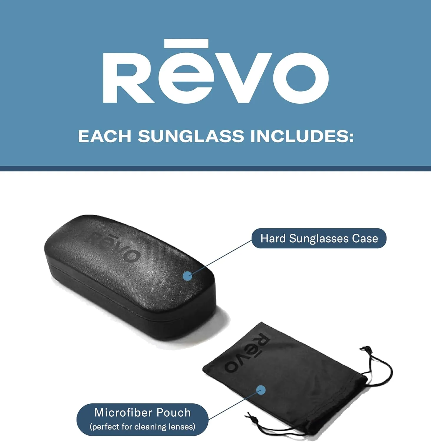 Revo Sunglasses Finley: Polarized Lens with Eco-Friendly Rectangle Frame
