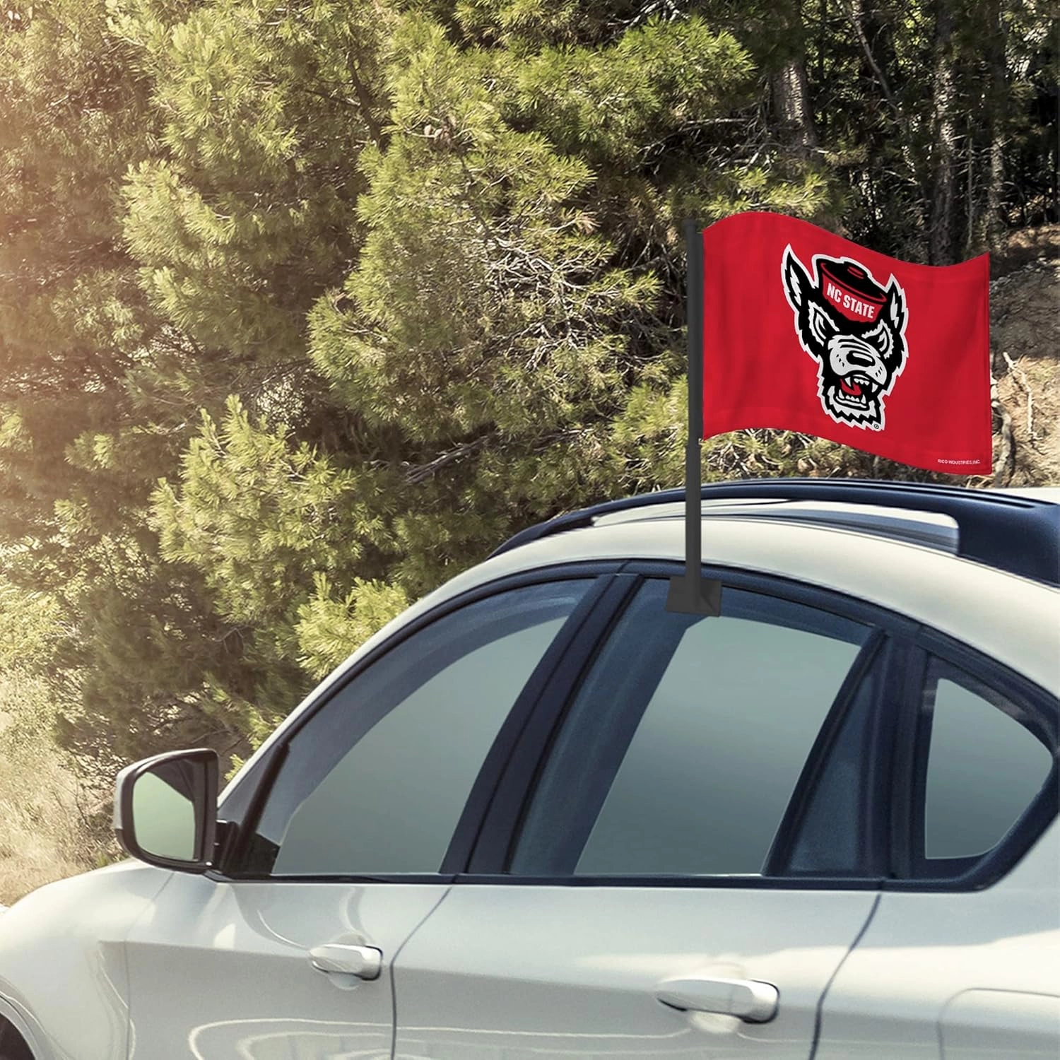 Rico Industries NBA Double Sided Car Flag - 16" x 19"