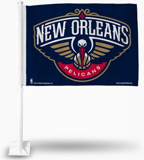 Rico Industries NBA Double Sided Car Flag - 16" x 19"
