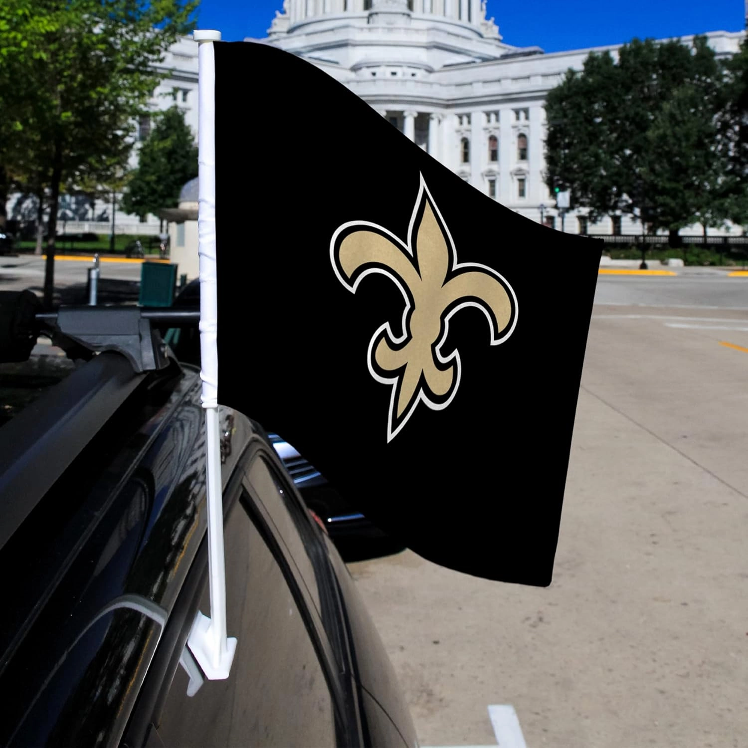 Rico Industries NFL Car Flag Double Sided Car Accessory