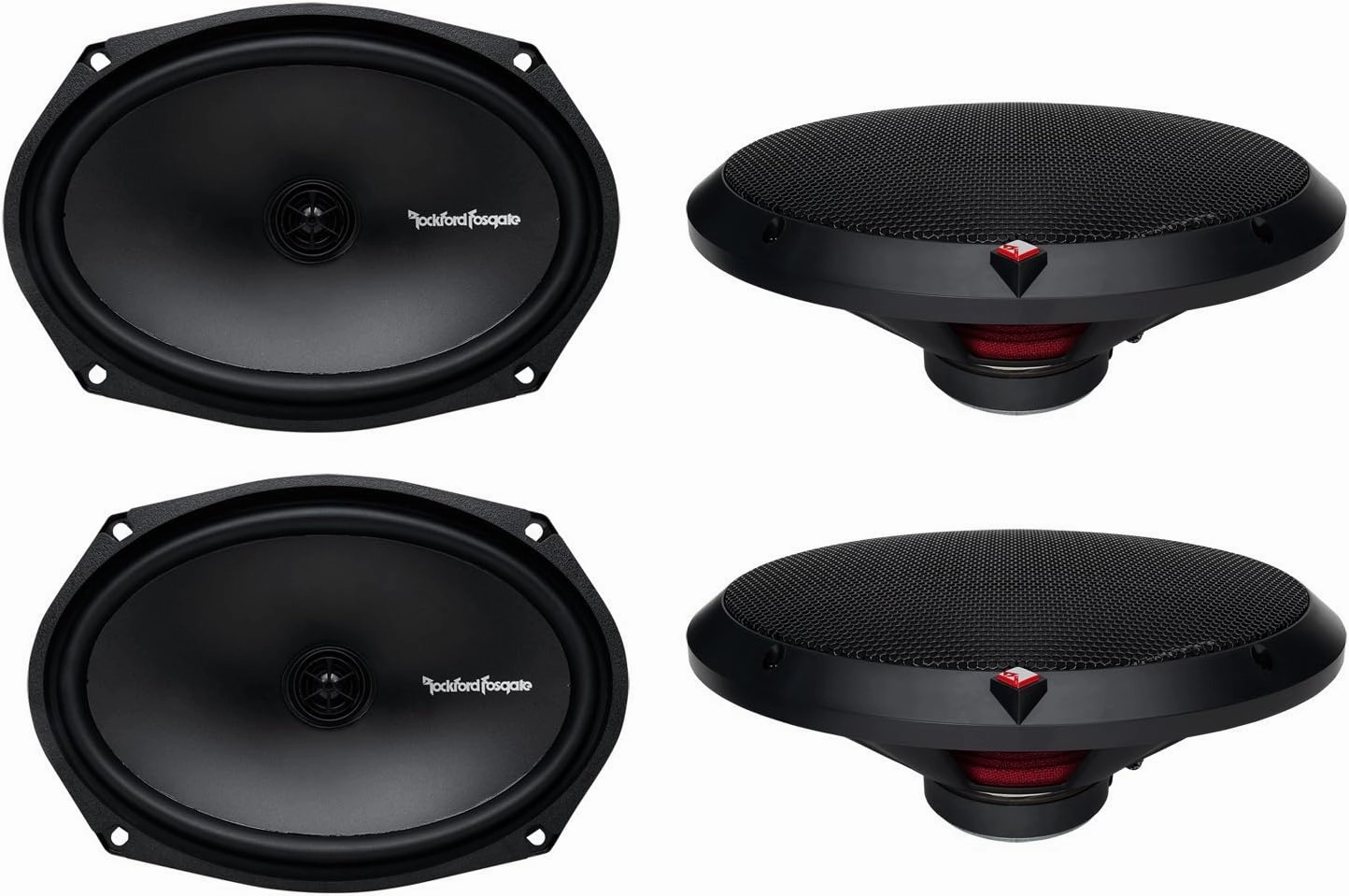 Rockford Fosgate R169X2 6x9 260W 2-Way Car Audio Pair of Speakers 2 Sealed Enclosures