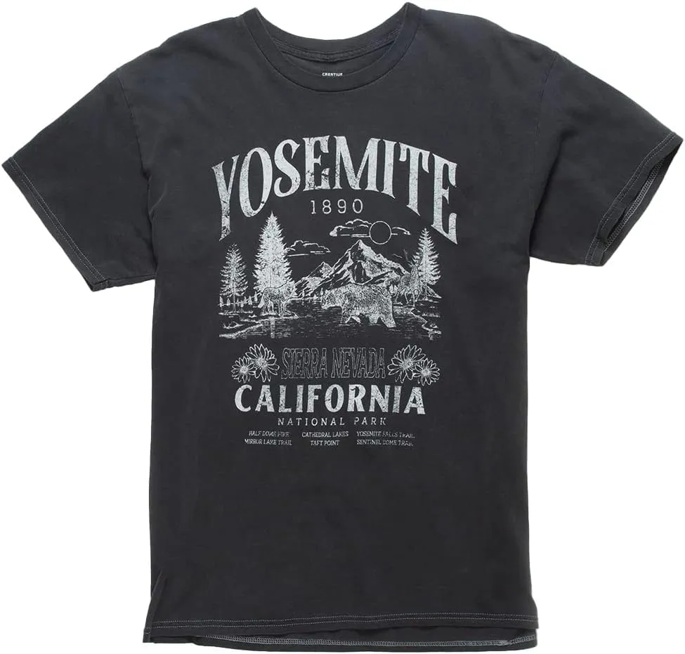 Rsq Yosemite National Park Mens Tee