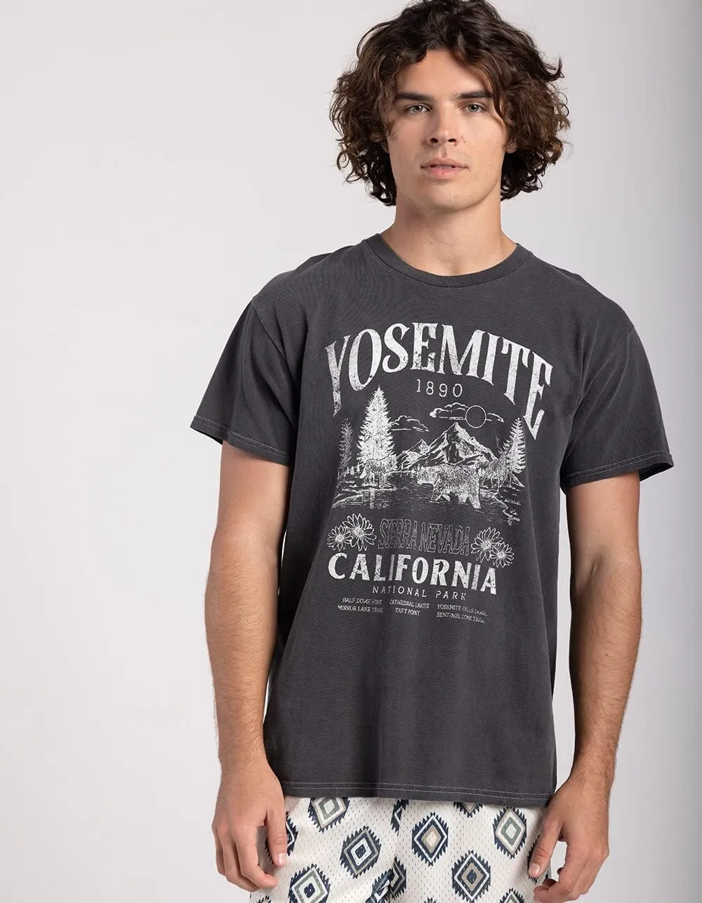 Rsq Yosemite National Park Mens Tee