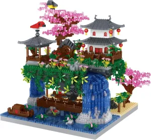 SEMKY Micro Mini Blocks Peach Pool Model Set,(3271Pieces) -Building and Architecture Toys Gifts for Kid and Adult