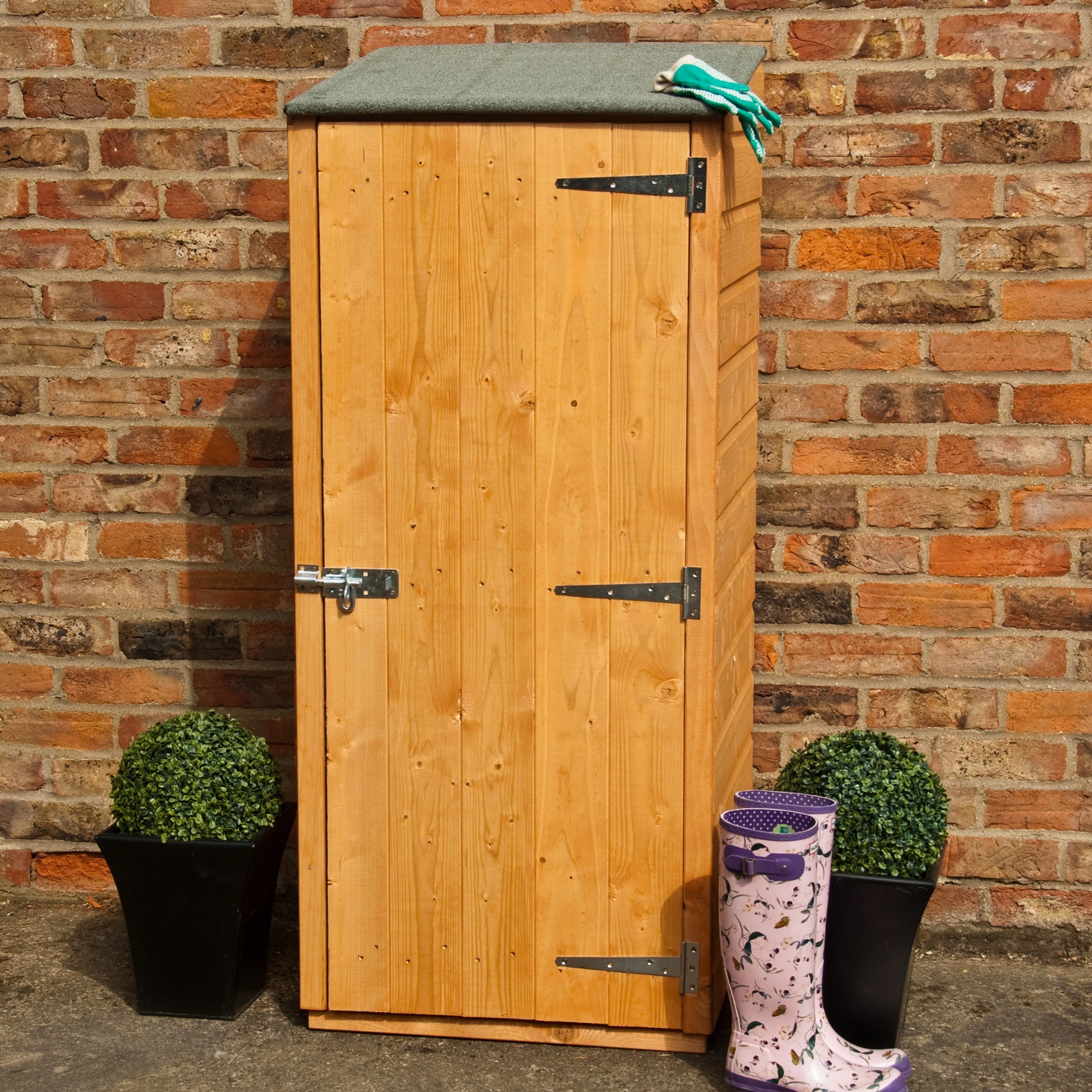Shire Wentworth 2' x 1' 11" Pent Garden Store - Premium Dip Treated Shiplap