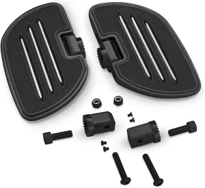 Show Chrome Accessories (21-359BK) Commander Satin Black Driver Board 2018  Honda GL1800