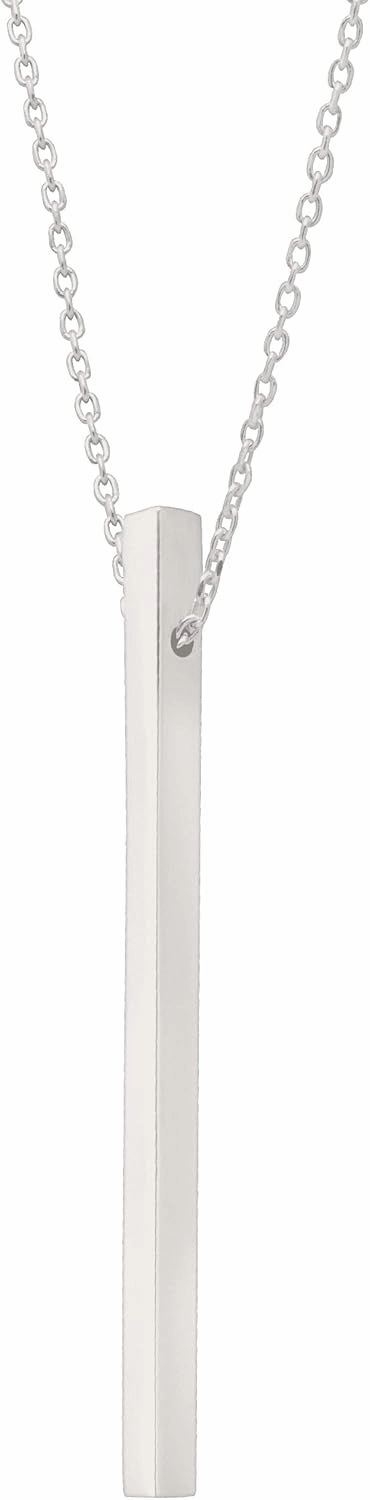 Silpada 'Minimalist' Vertical Bar Pendant in Sterling Silver