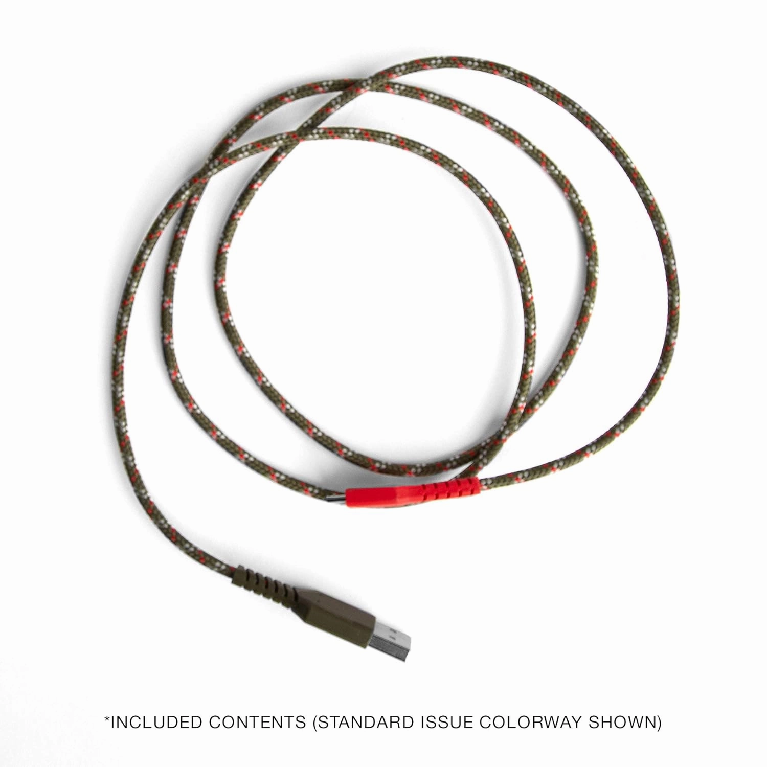 Skullcandy Line  Braided USB C Charger Cable, 60W USB C to USB C with Fast Charging for iPad/Mini/Pro/Air, Macbook Pro, Samsung Galaxy, Nintendo Switch and Laptops, 4ft - Standard Issue