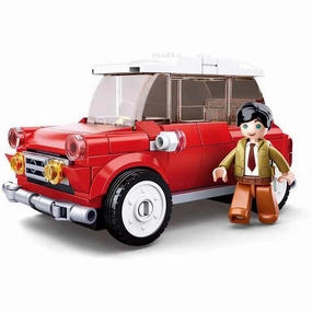 Sluban Model Bricks - Red Mini Car 150Pcs M38-B0706B