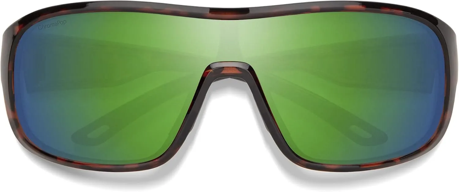 Smith Spinner Perfomance Sunglasses-Tortoise | Chromapop Polarized Green Mirror