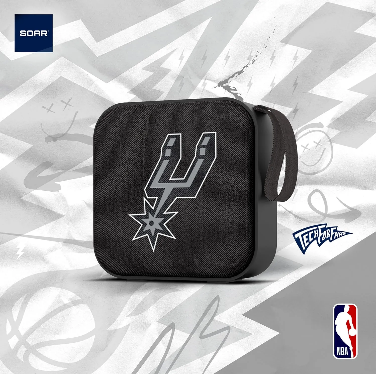 ‎SOAR NBA Mini Wireless Bluetooth Speaker