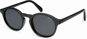 SOJOS Ocean Collection Polarized Retro Round Sunglasses for Women Men Recycled Fishing Net Frame Eco-friendly, Arctic Ocean