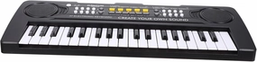 Sosoport Key Electronic Piano Musical Plaything for Educational Learning Keyboard with Microphone Fun Music Development for Boys