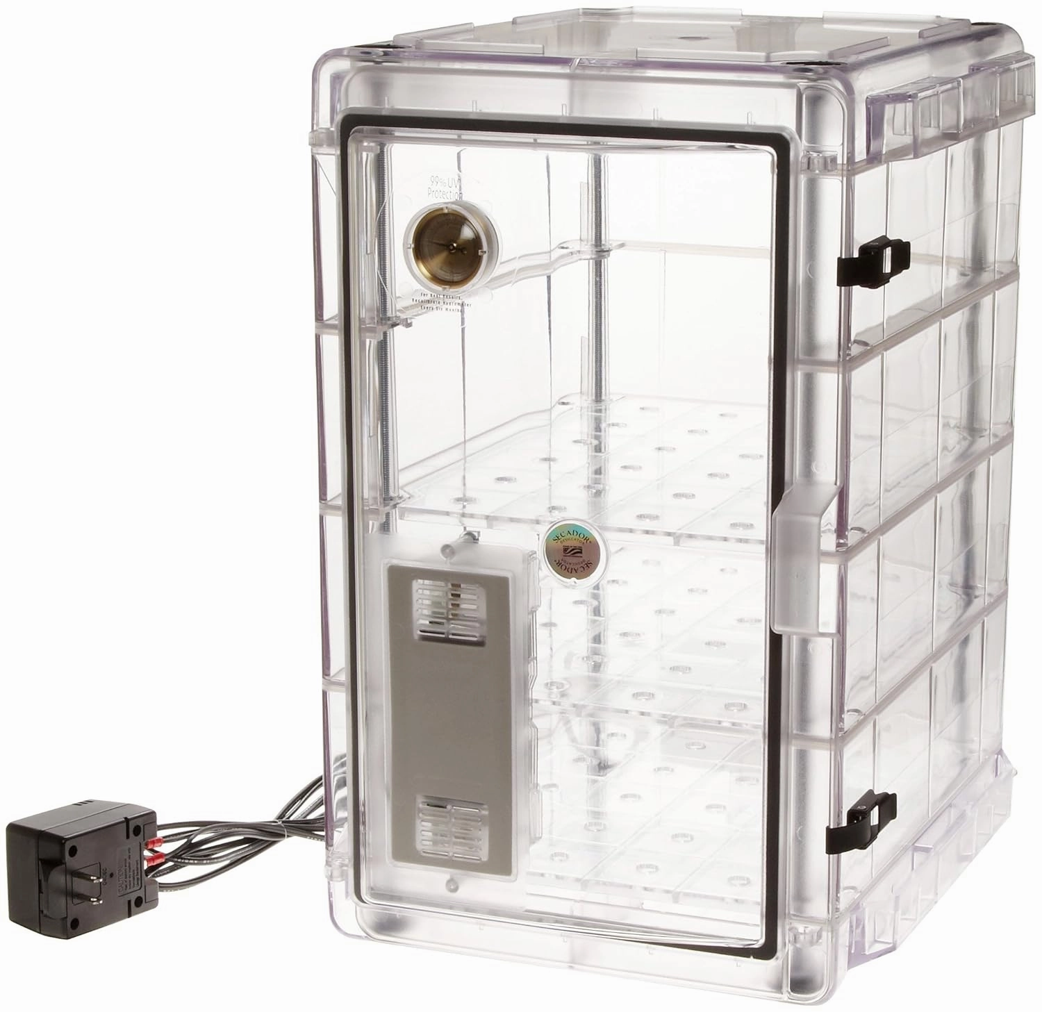 SP Bel-Art Secador Vertical Profile Clear 4.0 Auto-Desiccator Cabinet; 120V, 1.9 cu. ft. (F42074-1115)