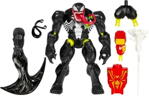 Spider-Man MixMashers Marvel Venom Custom Mix-and-Match Deluxe Action Figure & Accessories, 5-Inch-Scale (12 cm) Super Hero Toys for Kids Ages 4 