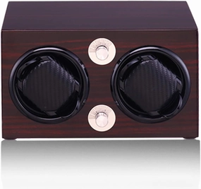 Spinner winding box Watch Winders - 2-position Watch Winder 5-gears Silent Watch Winding Box Automatic Watch Shaker Mechanical Watch Rotating Device Storage Case Dual Power Quiet and well operated