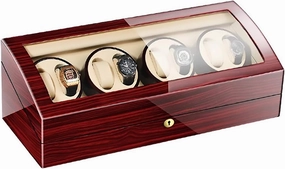 Spinner winding box Watch Winders - 8 9 Automatic Mechanical Watch Winder Transparent Cover Motor Shaker Watch Holder Display Jewelry Luxury Large Capacity Organizers Watch Box Qui