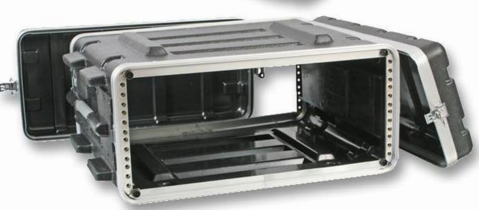 Stackable 17" Depth, 19" ABS Rack Flight Case (4U)