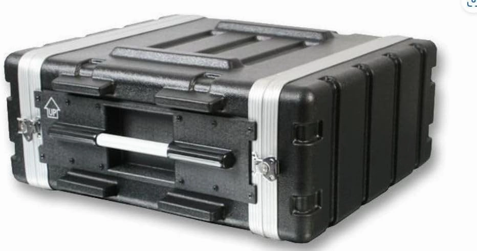 Stackable 17" Depth, 19" ABS Rack Flight Case (4U)