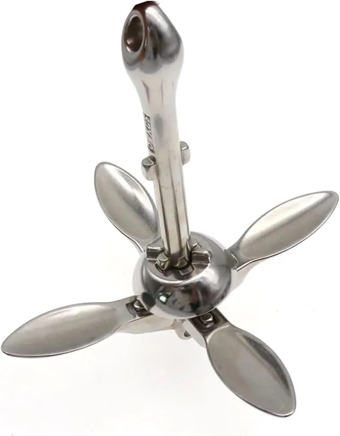 Stainless Steel Durable 1.5 KG/0.7KG Docking Hardware Boat Folding Grapnel Anchor for Boat Marine Yacht Deck Hardware Accessories