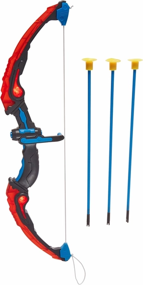 Sunny Days Entertainment Photon Space Bow and Arrow – Galactic Pretend Play Toy for Kids | Includes Lights and 3 Suction Cup Arrows – Maxx Action