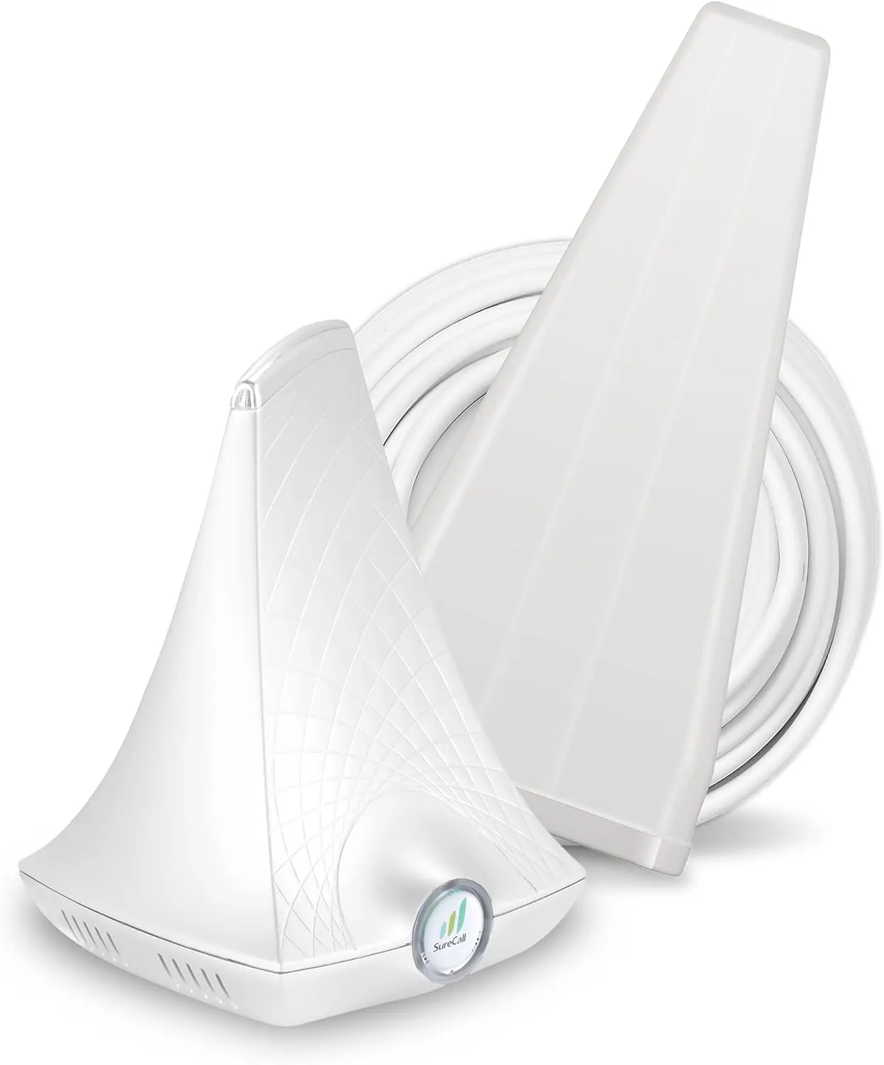 SureCall FlareDB  Cell Phone Signal Booster for Home & Office; boosts up to 3500 sq ft on 5G/4G LTE, Multi-User, Verizon and AT&T, FCC Approved, USA Company