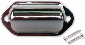 T-H Marine LED Courtesy Companion Way Light - Bright Lights Offer Enhanced Night Vision for Boat Interior, Deck, or Cockpit - Multi-Purpose Use and Low Power Draw - Chrome/Blue