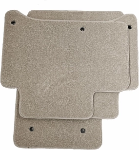 Tailored Car Mat Set Compatible/Replacement for LDV Maxus T90 Ultimate Carpet Mats in Beige, Super, Super Hard Wearing, Non-Slip