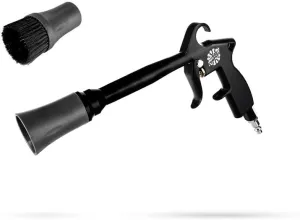 The Rag Company - The Ultra Air Blaster (Version 2) – Lift and Blast Dirt and Debris Away for Interior Detailing; Durable and Ergonomic Metal Design; Trigger Operated