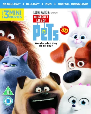 The Secret Life Of Pets [Blu-ray] [2015] [DVD]