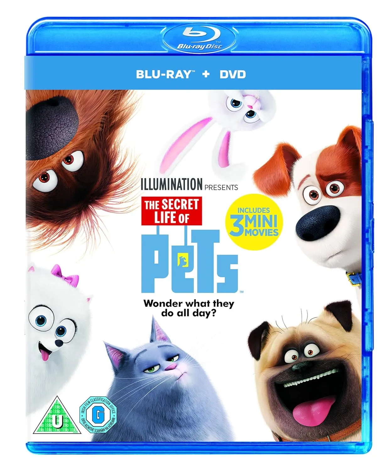The Secret Life Of Pets (Blu-ray   DVD   Digital Download) [2015]