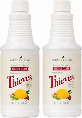 Thieves Household Cleaner 14.4 fl.oz. - 2 bottles by Young Living Essential Oils