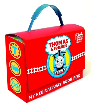 Thomas and Friends: My Red Railway Book Box (Bright & Early Board Books) Board book – Illustrated, January 8, 2008