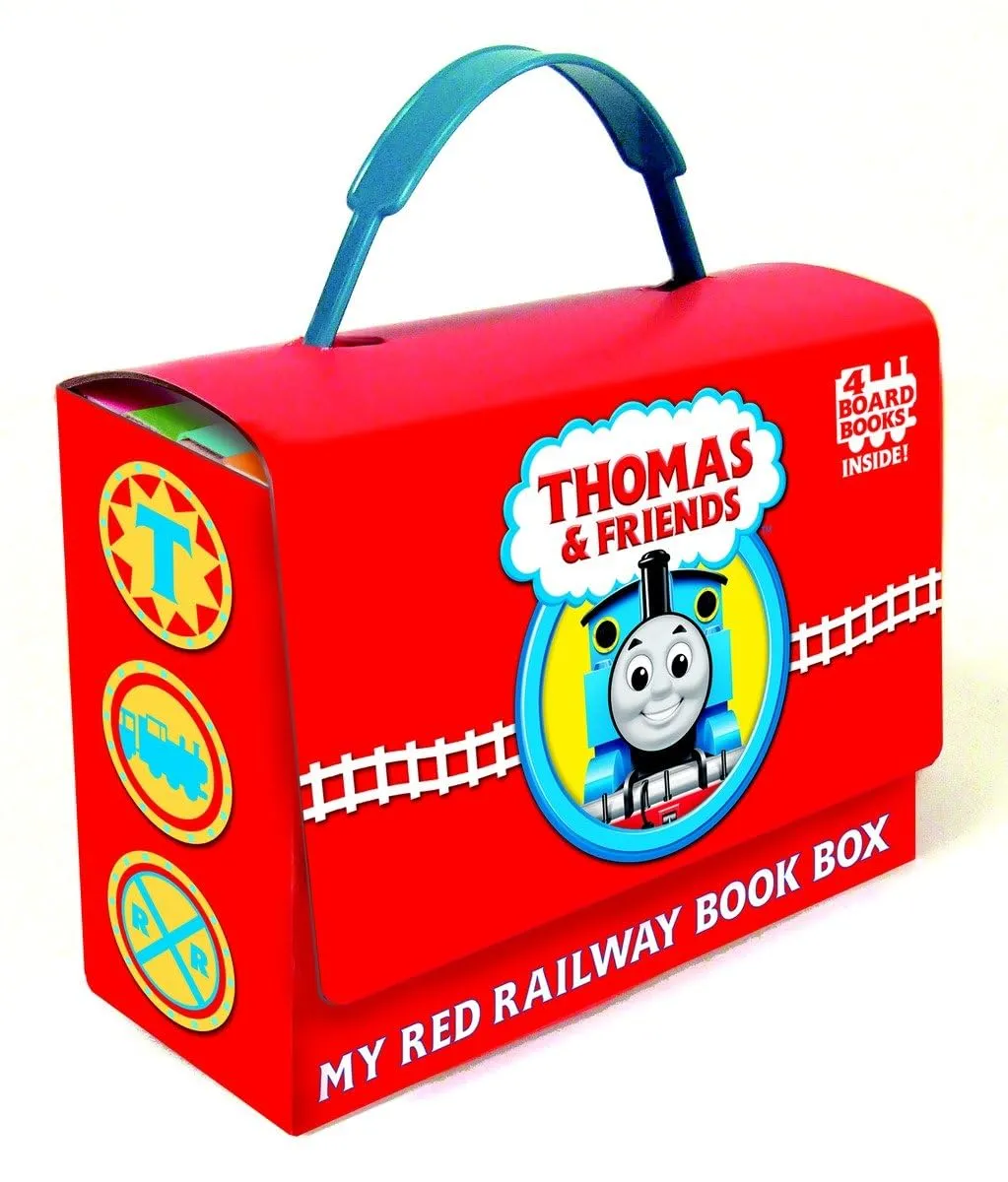 Thomas and Friends: My Red Railway Book Box (Bright & Early Board Books) Board book – Illustrated, January 8, 2008