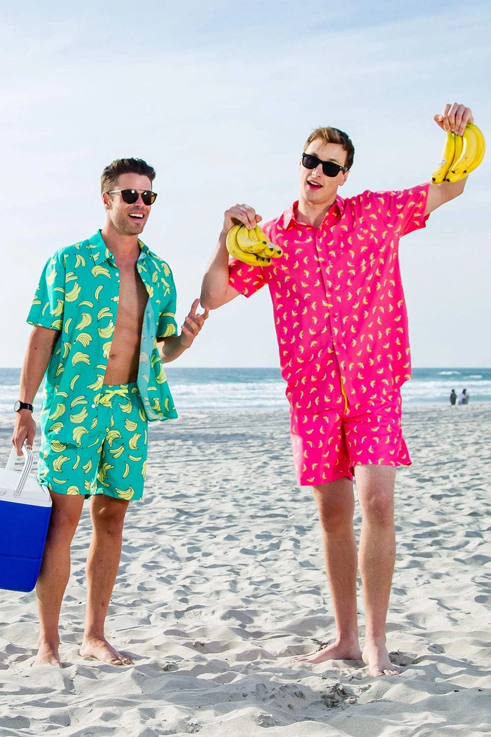 Tipsy Elves Men's Swim Trunks 7 Inch Inseam Classic Fit with Mesh Liner - Quick-Dry Funny Swimwear Bathing Suit