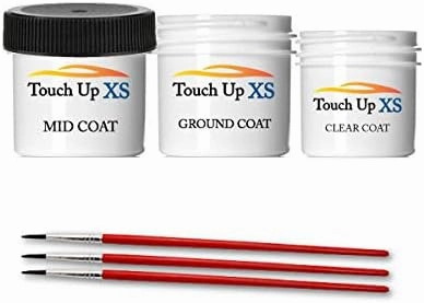 TouchupXS-Perfect Match for Subaru Legacy K1X Crystal White Pearl 2oz & 1oz Combo Touch Up Kit
