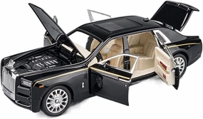 Toy car Model 1:24 for Rolls Royce Phantom Mansory Alloy Car Model Diecasts Toy Sound and Light Toys for Kids Gifts (Color : B2)